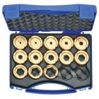 KLAUKE - Presseinsatzset 6-300mm² D 22 im Kunststoffkoffer, 14-teilig, Serie 22