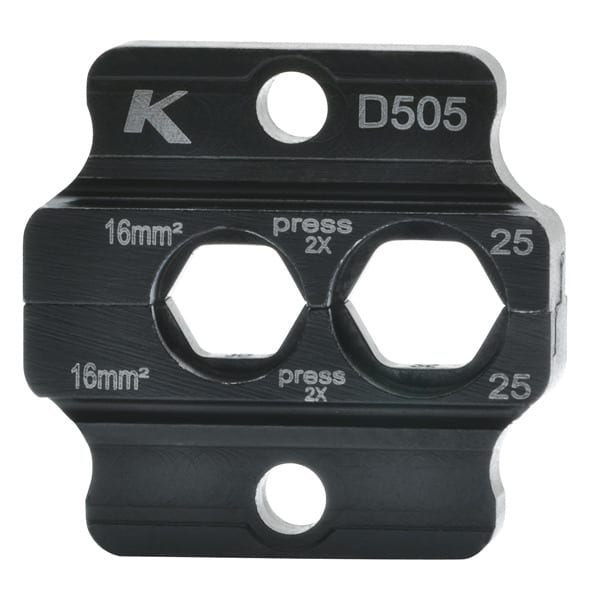 KLAUKE - Presseinsatz K50er-Reihe für Rohrkabel/Verbinder DIN
