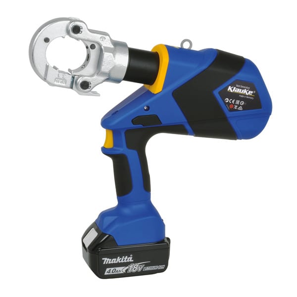 KLAUKE - Presswerkz.,Akkuhydr., Eins.K22Er-Rei., Next Gen, 6-300 Qmm, Makita Akku 4 Ah