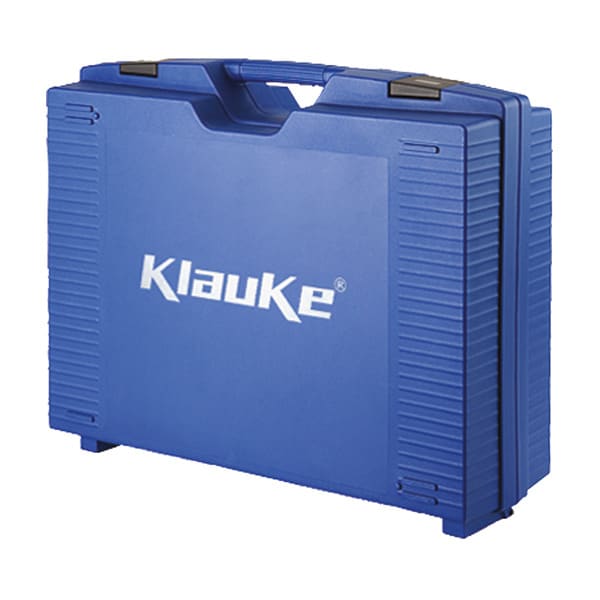 KLAUKE - Kunststoffkoffer blau kpl. Mit Logo