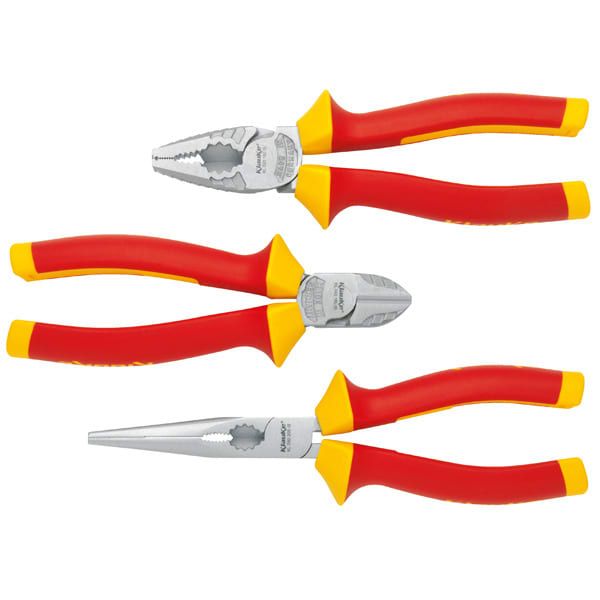 KLAUKE - VDE-Zangen-Set, 3-teilig