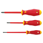 KLAUKE - VDE-Schraubendreher-Set, 3-teilig.