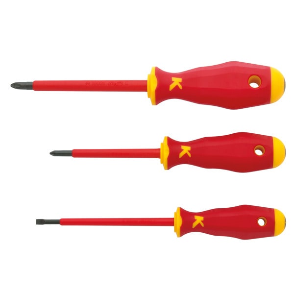 KLAUKE - VDE-Schraubendreher-Set, 3-teilig