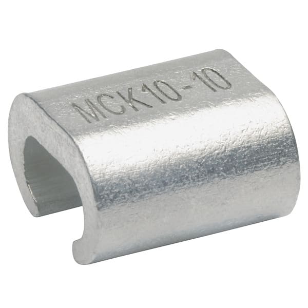 KLAUKE - Mehrbereichs-C-Klemme, Durchgang 6 - 10mm² rm, 10mm² re