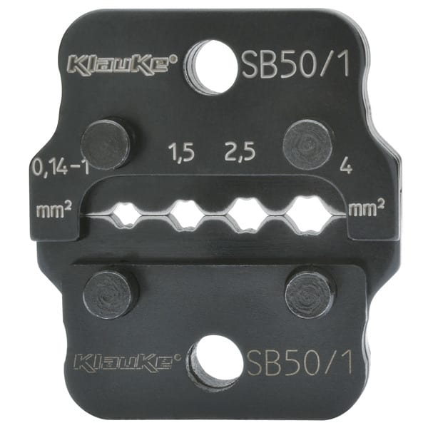 KLAUKE - Presseinsatz SB 50, 0,1-4mm², Serie 50