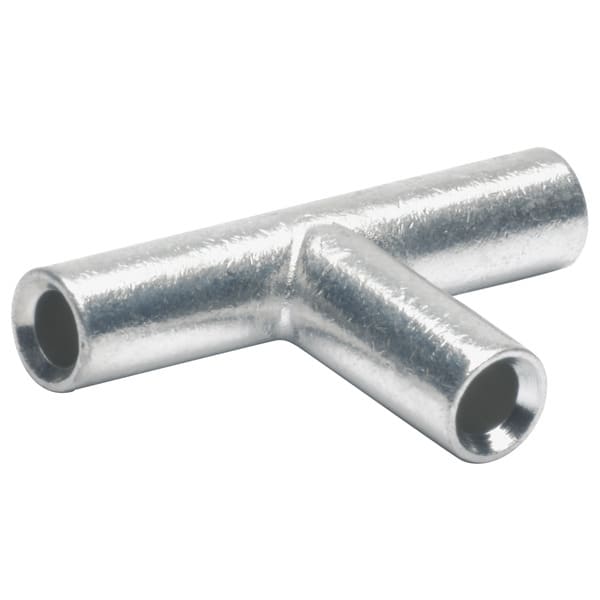 KLAUKE - T-Verbinder für Massivleiter, 10mm², Cu verzinnt