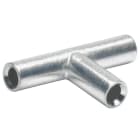 KLAUKE - T-Verbinder für Massivleiter, 6mm², Cu verzinnt