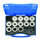 KLAUKE - Presseinsatzset 10-300 mm² D 13 im Kunststoffkoffer, 13-teilig, Serie 13
