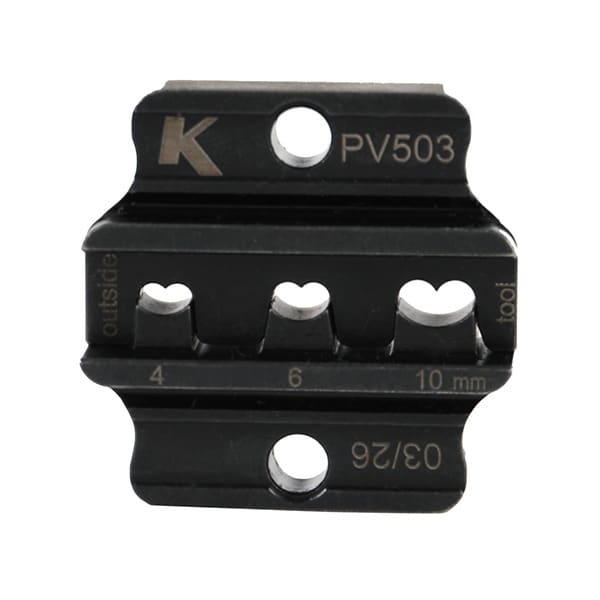 KLAUKE - Presseinsatz PV-Reihe, 4 - 10 mm²