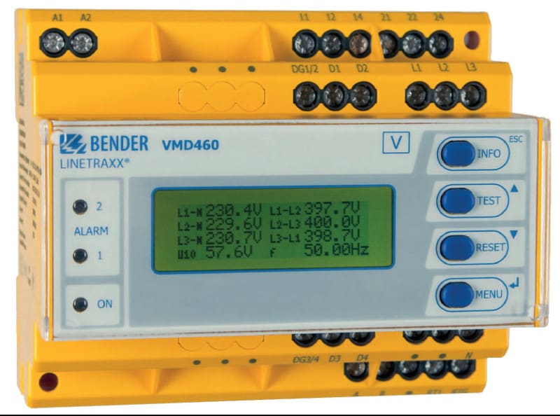BENDER - Spannungsrelais VMD460-NA-D-2