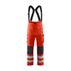 BLAKLAEDER - Regenhose Level 2 High Vis Rot XXL