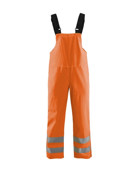 BLAKLAEDER - High Vis Latzhose Level 3 High Vis Orange L