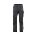 BLAKLAEDER - Service Arbeitshose 4-Wege-Stretch Mittelgrau/Schwarz D120