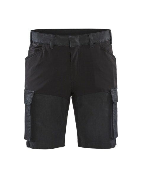 BLAKLAEDER - Service Shorts mit Stretch Marineblau/Schwarz C62