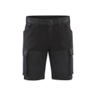 BLAKLAEDER - Service Shorts mit Stretch Marineblau/Schwarz C50