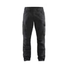 BLAKLAEDER - Service Arbeitshose Denim Stretch Schwarz/Schwarz D116