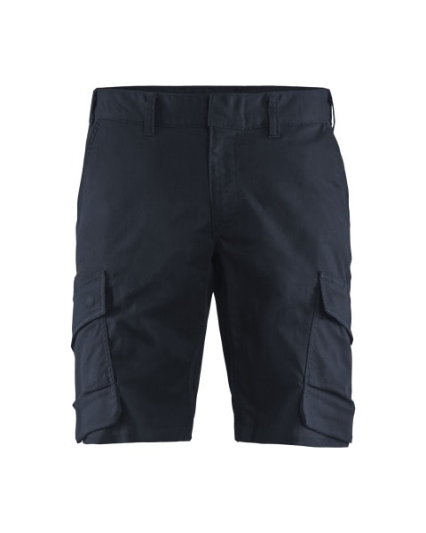 BLAKLAEDER - Industrie Shorts Stretch Dunkel Marineblau/Schwarz C50