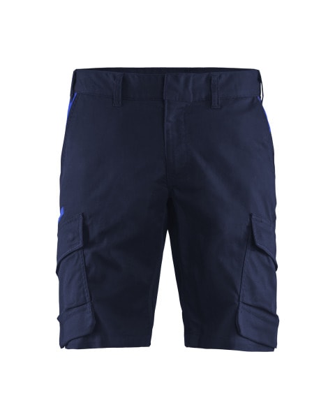 BLAKLAEDER - Industrie Shorts Stretch Marineblau/Kornblau C56