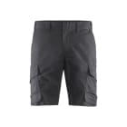 BLAKLAEDER - Industrie Shorts Stretch Mittelgrau/Schwarz C44