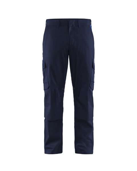 BLAKLAEDER - Industrie Arbeitshose Stretch mit Kniepolstertaschen Marineblau/Kornblau C52
