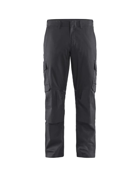 BLAKLAEDER - Industrie Arbeitshose Stretch mit Kniepolstertaschen Mittelgrau/Schwarz C158