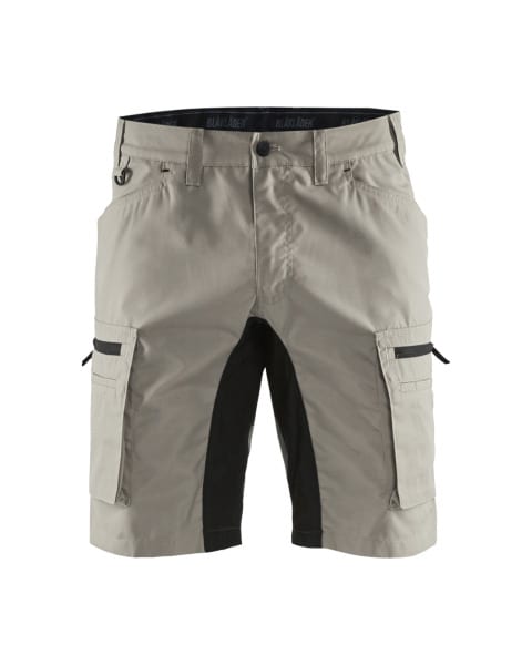 BLAKLAEDER - Service Shorts Stretch Steingrau/Schwarz C50