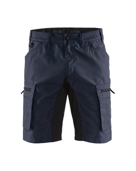 BLAKLAEDER - Service Shorts Stretch Dunkel Marineblau/Schwarz C46