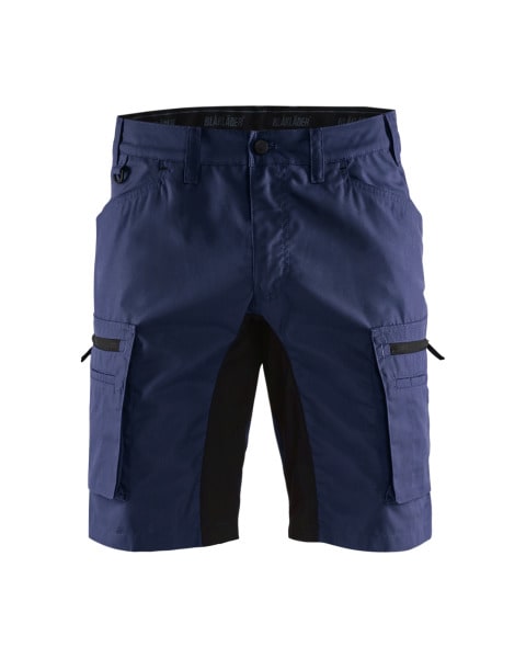 BLAKLAEDER - Service Shorts Stretch Marineblau/Schwarz C56