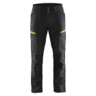 BLAKLAEDER - Service Arbeitshose mit Stretch Schwarz/Gelb C148