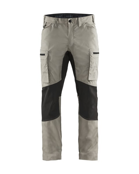 BLAKLAEDER - Service Arbeitshose Stretch Steingrau/Schwarz D96