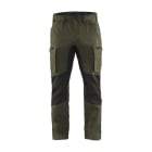 BLAKLAEDER - Service Arbeitshose Stretch Dunkel Olivgrün/Schwarz C48