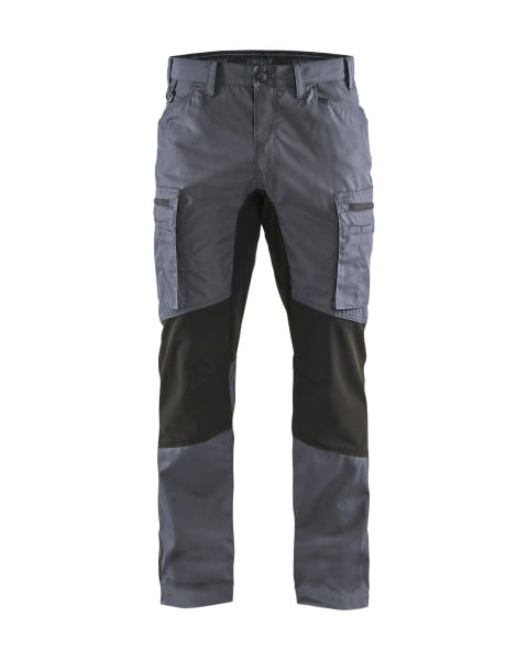 BLAKLAEDER - Service Arbeitshose Stretch Grau/Schwarz D124