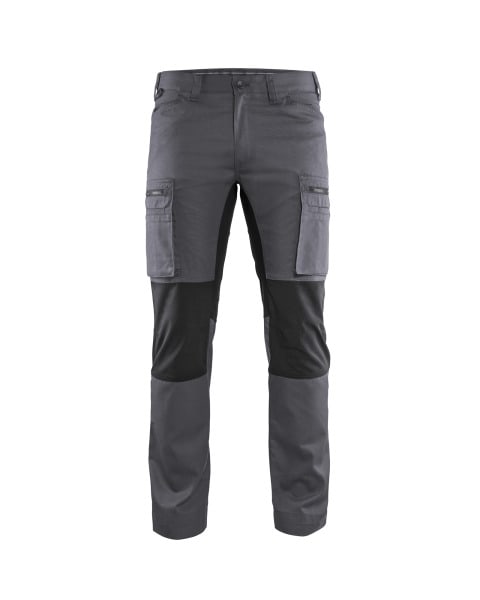 BLAKLAEDER - Service Arbeitshose Stretch Mittelgrau/Schwarz C60