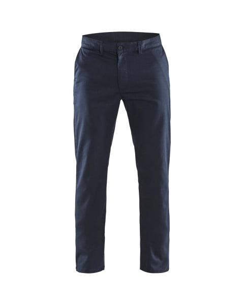 BLAKLAEDER - Chinohose Stretch Dunkel Marineblau C54