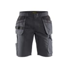 BLAKLAEDER - Service Shorts mit Nageltaschen Mittelgrau/Schwarz C52