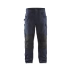 BLAKLAEDER - Service Arbeitshose mit Stretch Dunkel Marineblau/Schwarz C62