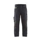 BLAKLAEDER - Service Arbeitshose mit Stretch Schwarz/Gelb C48