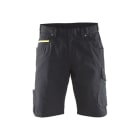 BLAKLAEDER - Service Shorts Schwarz/Gelb C48