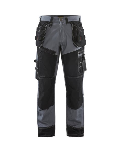 BLAKLAEDER - Handwerker Arbeitshose X1500 Grau/Schwarz D112