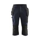 BLAKLAEDER - Handwerker Piratenhose 4-Wege-Stretch Dunkel Marineblau/Schwarz C58