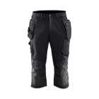 BLAKLAEDER - Handwerker Piratenhose 4-Wege-Stretch Schwarz/Dunkelgrau C62