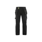 BLAKLAEDER - Handwerker Arbeitshose 4-Wege-Stretch Schwarz/Gelb C146