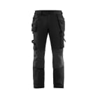 BLAKLAEDER - Handwerker Arbeitshose 4-Wege-Stretch Schwarz/Dunkelgrau D88