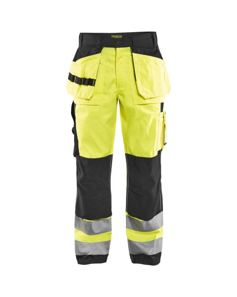 BLAKLAEDER - High Vis Arbeitshose High Vis Gelb/Schwarz D96