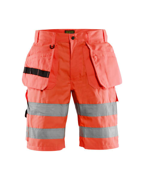 BLAKLAEDER - High Vis Shorts Klasse 2 High Vis Rot C60