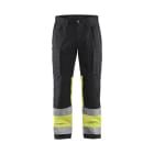 BLAKLAEDER - High Vis Arbeitshose mit Stretch Schwarz/Gelb C50