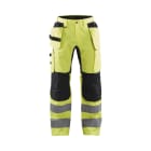 BLAKLAEDER - High Vis Arbeitshose mit Stretch High Vis Gelb/Schwarz C146