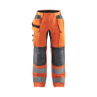 BLAKLAEDER - High Vis Arbeitshose mit Stretch High Vis Orange/Mittelgrau C60