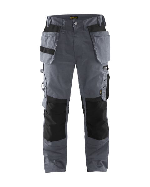 BLAKLAEDER - Handwerker Arbeitshose Grau/Schwarz C146