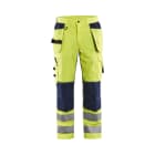 BLAKLAEDER - High Vis Arbeitshose mit Ventilationseffekt High Vis Gelb/Marineblau C64